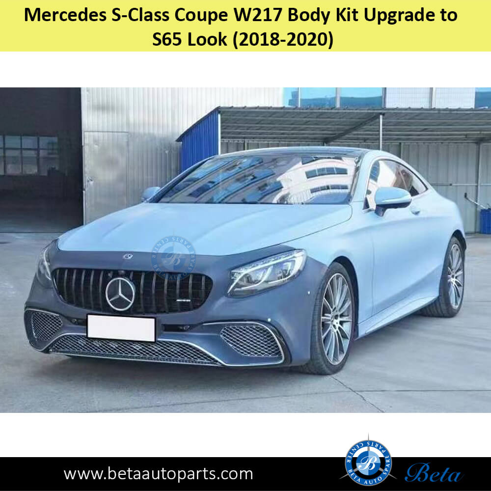 Mercedes S-Class Coupe C217 (2014-2020), Body Kit Upgrade to S65 Look, China Mercedes S-Class Coupe C217 (2014-2020), Body Kit Upgrade to S65 Look, China